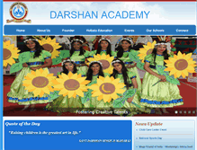 Tablet Screenshot of darshanacademy.org